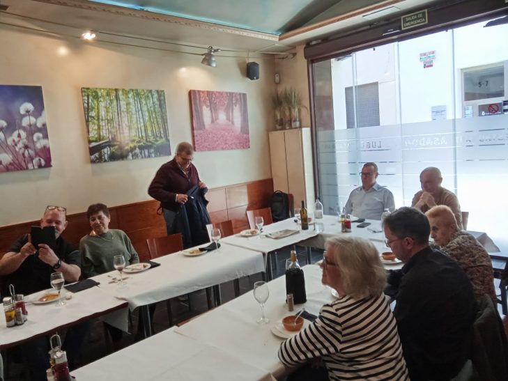 1ª Comida de fraternidad