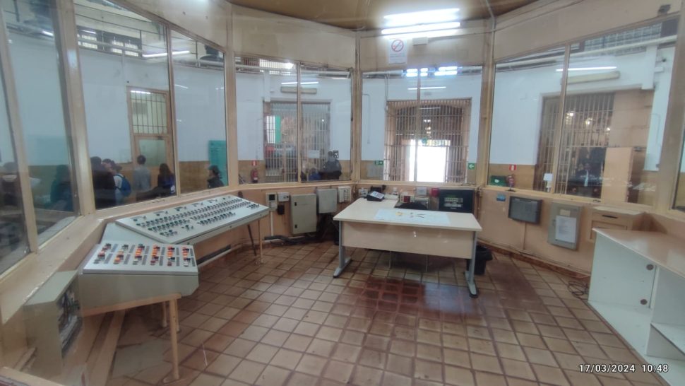 Interior del Panóptico