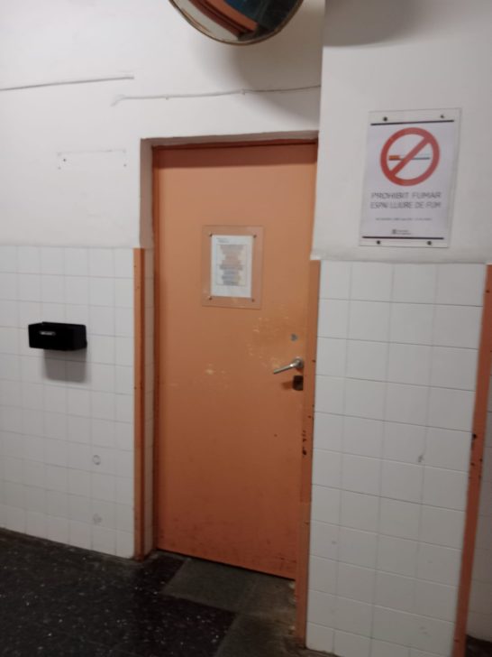 Entrada a Gabinete y "perreras"